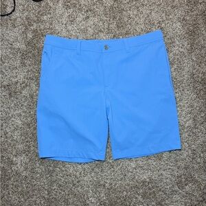 Alberto Pants Golf Shorts - EARNIE GOLF 3X DRY SHORTS DUSTY BLUE size 38